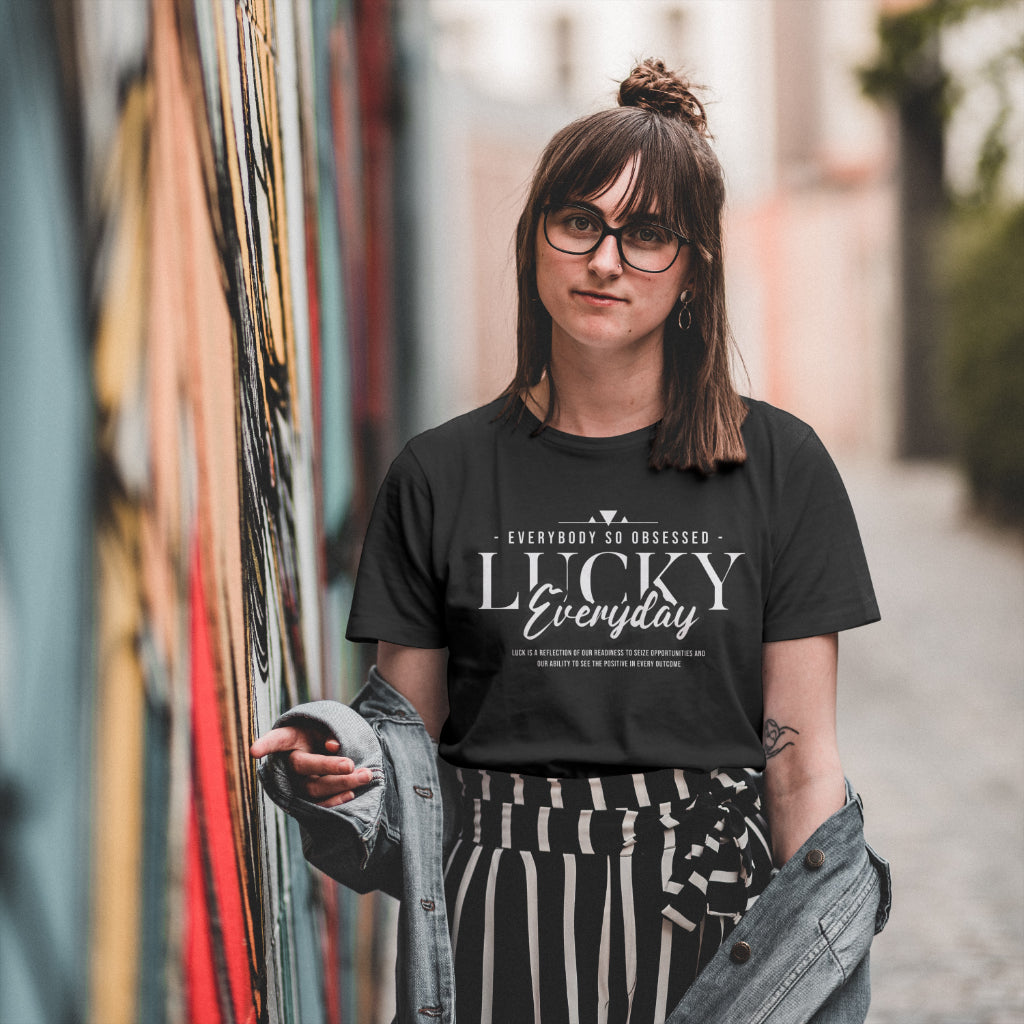 Lucky Every Day Drop Tee