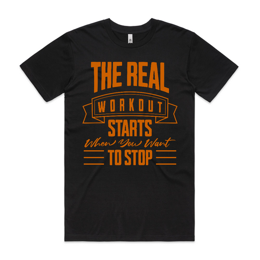 The real workout T-shirt