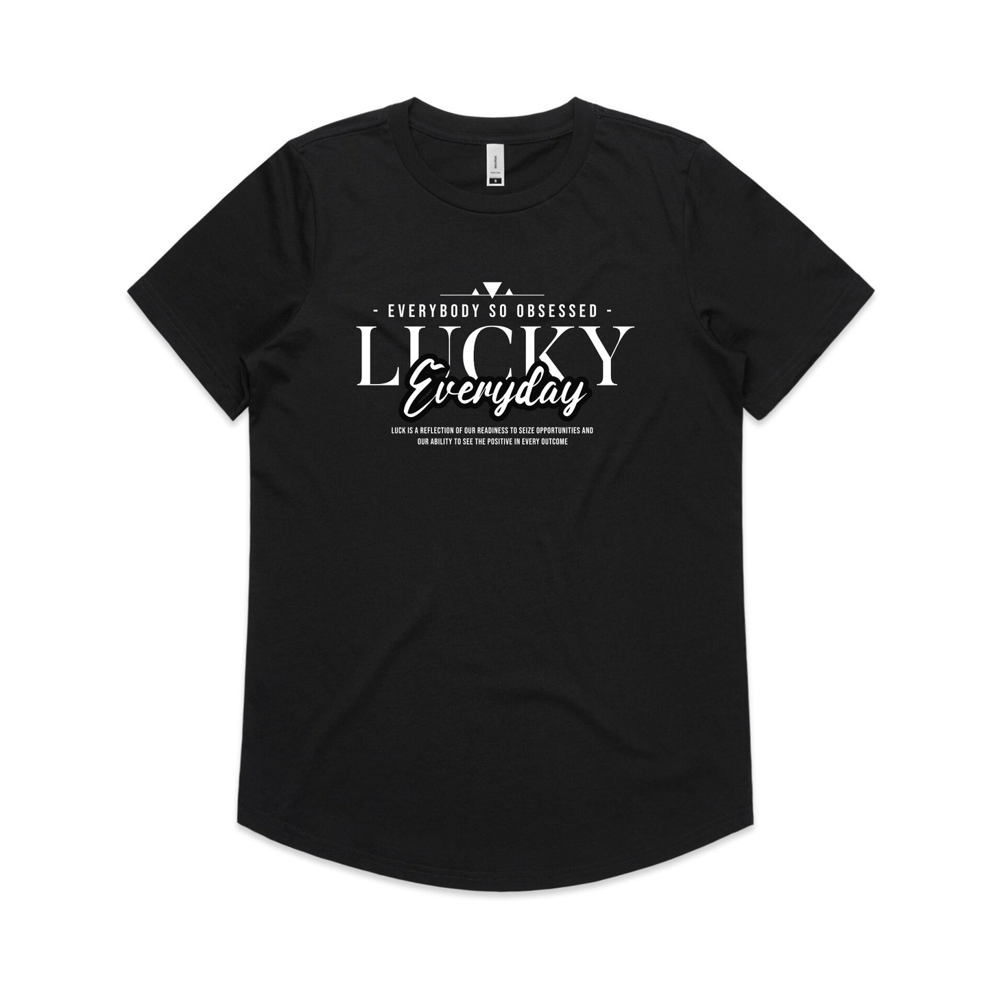 Lucky Every Day Drop Tee